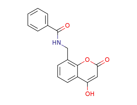 N-[(4-hydroxy-2-oxo-2H-chromen-8-yl)methyl]benzamide