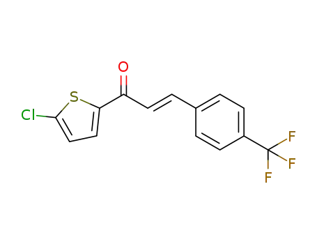 (2E)-1-(4-chlorocyclopenta-1,3-dien-1-yl)-3-[4-(trifluoromethyl)phenyl]prop-2-en-1-one