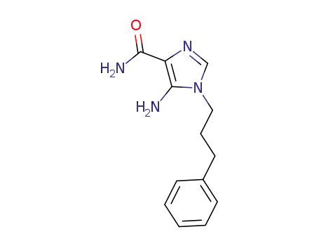 5-amino-1-(3-phenylpropyl)-1H-imidazole-4-carboxamide