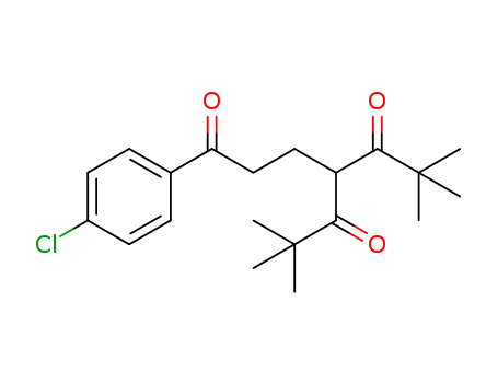 1-(4-chlorophenyl)-6,6-dimethyl-4-pivaloylheptane-1,5-dione