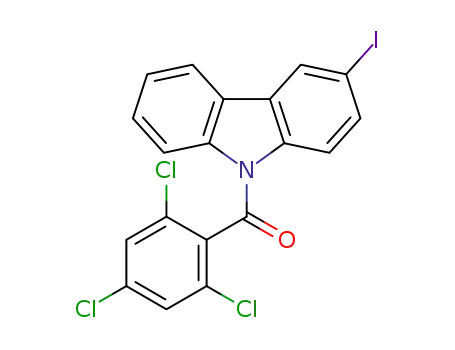 9-(2,4,6-trichlorobenzoyl)-3-iodo-9H-carbazole