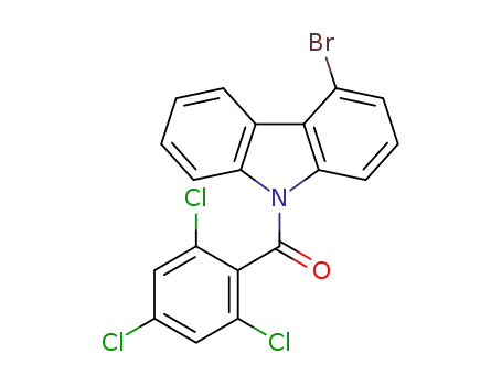 9-(2,4,6-trichlorobenzoyl)-4-bromo-9H-carbazole