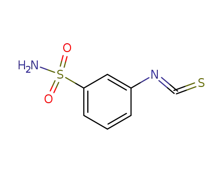 Molecular Structure of 23165-62-0 (Benzenesulfonamide, 3-isothiocyanato-)