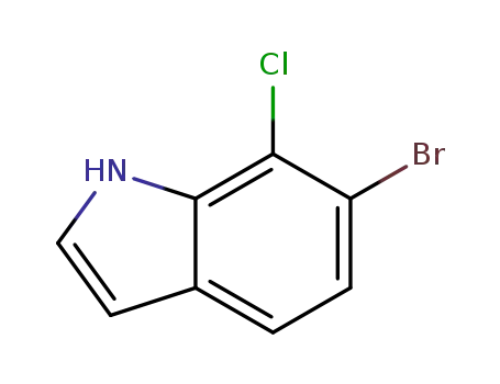 6-bromo-7-chloro-1H-indole