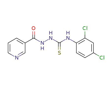4-(2,4-dichlorophenyl)-1-(pyridin-3-yl)carbonyl thiosemicarbazide