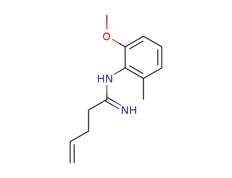 N-(2-methoxy-6-methylphenyl)pent-4-enimidamide
