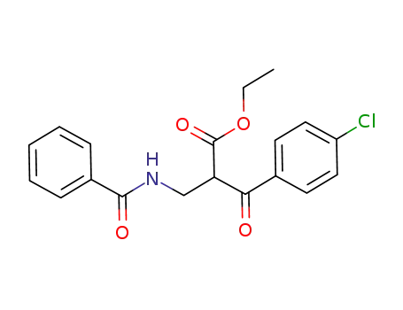 ethyl 2-(benzamidomethyl)-3-(4-chlorophenyl)-3-oxopropanoate