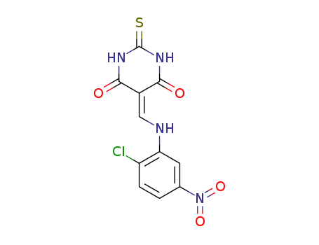 5-[[(2-chloro-5-nitrophenyl)amino]methylene]-2-thioxodihydropyrimidine-4,6(1H,5H)-dione