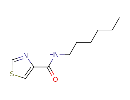 N-hexylthiazole-4-carboxamide