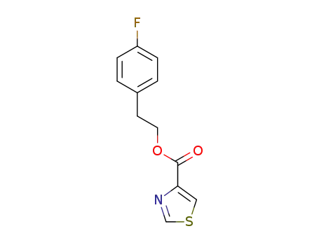 4-fluorophenethyl thiazole-4-carboxylate