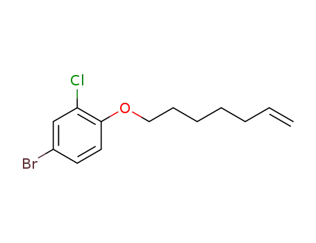4-bromo-2-chloro-1-(hept-6-en-1-yloxy)benzene