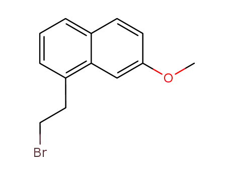 1-(2-bromoethyl)-7-methoxy-1-naphthalene