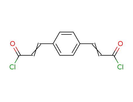 Molecular Structure of 35288-49-4 (1 4-PHENYLENEDIACRYLOYL CHLORIDE  TECH)