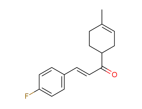 (E)-3-(4-fluorophenyl)-1-(4-methylcyclohex-3-en-1-yl)prop-2-en-1-one