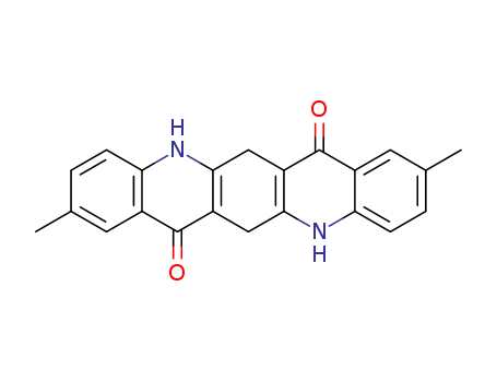 Quino[2,3-b]acridine-7,14-dione,5,6,12,13-tetrahydro-2,9-dimethyl-