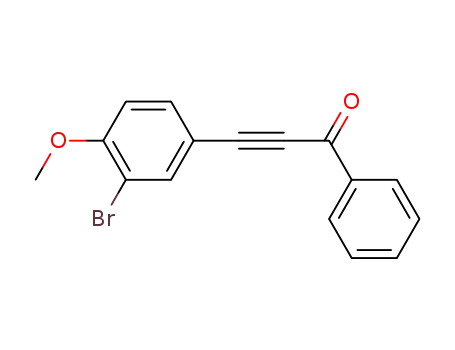 3-(3-bromo-4-methoxyphenyl)-1-phenylprop-2-yn-1-one