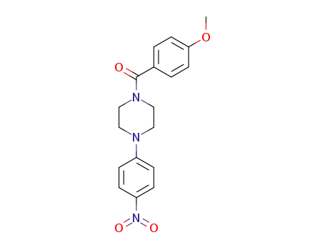 1-(4-methoxybenzoyl)-4-(4-nitrophenyl)piperazine