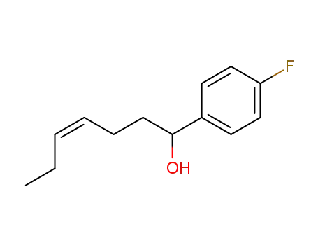(Z)-1-(4-fluorophenyl)hept-4-en-1-ol