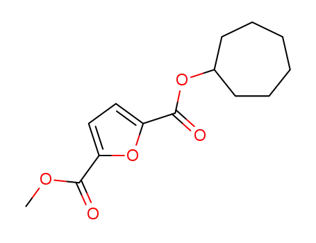 2-cycloheptyl 5-methyl furan-2,5-dicarboxylate