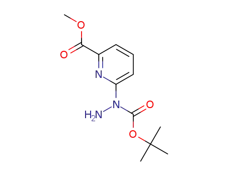 methyl 6-[1-(tert-butoxycarbonyl)hydrazino]pyridine-2-carboxylate