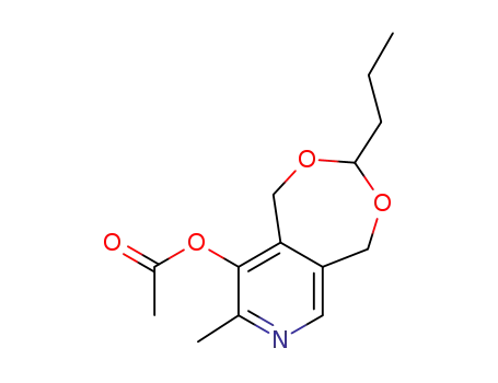 8-methyl-3-propyl-1H,3H,5H-[1,3]dioxepino[5,6-c]pyridin-9-yl acetate