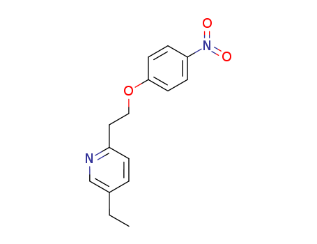 4-(2-(5-Ethyl-2-pyridyl)ethoxy)nitrobenzene(85583-54-6)
