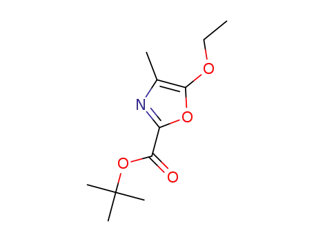 tert-butyl 4-methyl-5-ethoxyoxazolecarboxylic acid