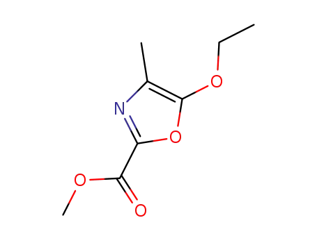 4-methyl-5-ethoxyoxazolecarboxylic acid methyl ester