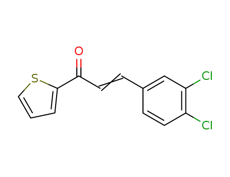 3-(3,4-dichlorophenyl)-1-thiophen-2-ylpropenone