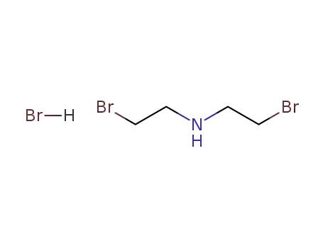 Molecular Structure of 43204-63-3 (Bis(2-bromoethyl)ammonium bromide)