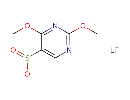 lithium 2,4-dimethoxypyrimidine-5-sulfinate