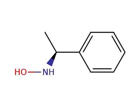 Molecular Structure of 53933-47-4 ((S)-1-Phenylethylhydroxylamine )