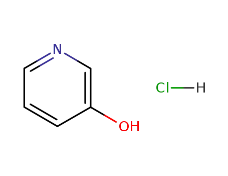 Molecular Structure of 65520-06-1 (3-Pyridinol, hydrochloride)