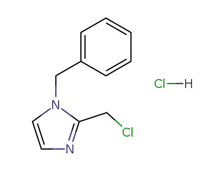 Molecular Structure of 19276-03-0 (1-BENZYL-2-(CHLOROMETHYL)-1H-IMIDAZOLE HCL)