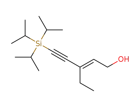 (E)-3-ethyl-5-(triisopropylsilyl)pent-2-en-4-yn-1-ol
