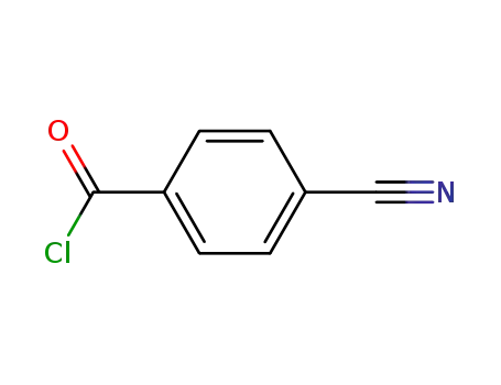 Molecular Structure of 6068-72-0 (4-Cyanobenzoyl chloride)