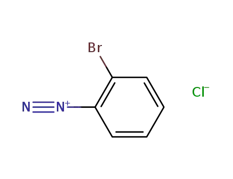 Molecular Structure of 34835-57-9 (Benzenediazonium, 2-bromo-, chloride)