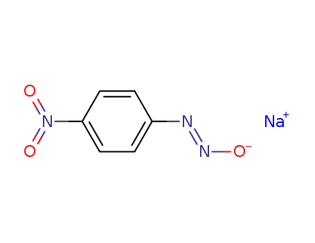 (E)-4-nitro-benzenediazo hydroxide; sodium-salt