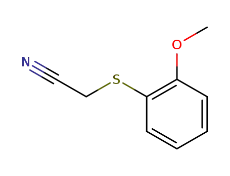 2-((2-methoxyphenyl)thio)acetonitrile