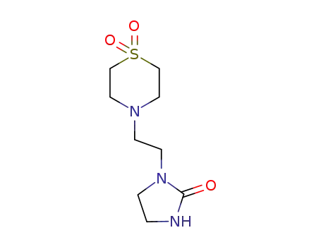 1-<2-N-(1,1-dioxidothiomorpholinoethyl)>-2-imidazolidinone