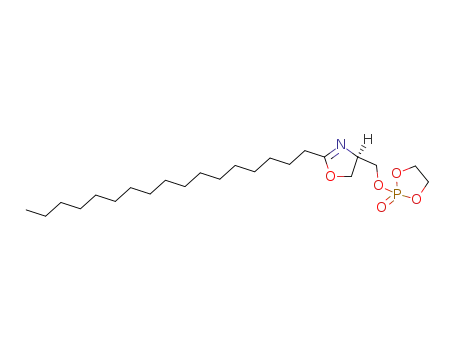 (R)-2-Heptadecyl-4-(2-oxo-2λ5-[1,3,2]dioxaphospholan-2-yloxymethyl)-4,5-dihydro-oxazole