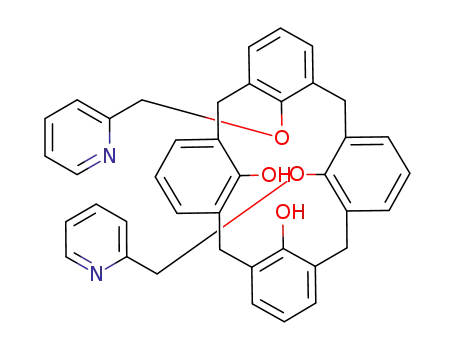 syn-proximal-25,26-bis<(2-pyridylmethyl)oxy>-27,28-dihydroxycalix<4>arene