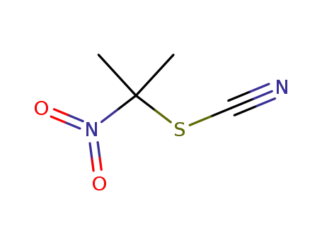 Molecular Structure of 74974-44-0 (Thiocyanic acid, 1-methyl-1-nitroethyl ester)