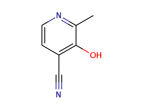 Molecular Structure of 13602-91-0 (4-Pyridinecarbonitrile, 3-hydroxy-2-methyl-)
