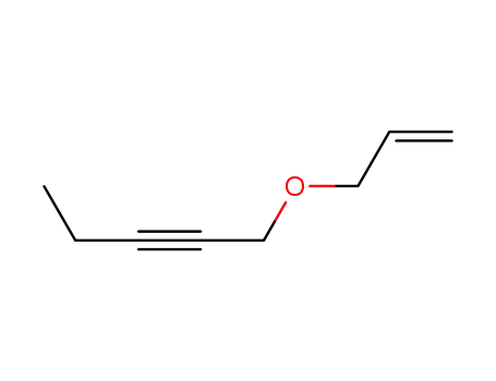 Molecular Structure of 94513-13-0 (2-Pentyne, 1-(2-propenyloxy)-)