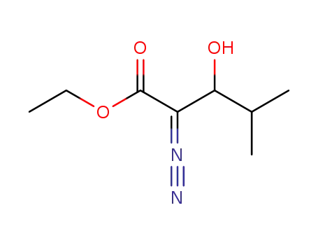 ethyl 2-diazo-3-hydroxy-4-methylpentanoate