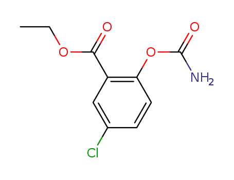 88599-38-6,ethyl 2-(carbamoyloxy)-5-chlorobenzoate,