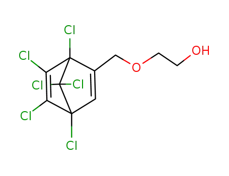 2-(1,4,5,6,7,7-Hexachloro-bicyclo[2.2.1]hepta-2,5-dien-2-ylmethoxy)-ethanol