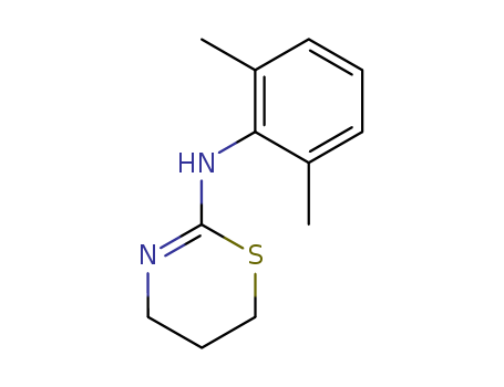 7361-61-7,Xylazine,4H-1,3-Thiazine,5,6-dihydro-2-(2,6-xylidino)- (7CI,8CI);2-(2,6-Dimethylphenylamino)-5,6-dihydro-4H-1,3-thiazine;Anased;BAY 1470;Primazine;Sedomin;Wh 7286;Xylazine;