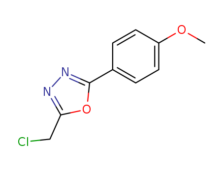 1,3,4-Oxadiazole,2-(chloromethyl)-5-(4-methoxyphenyl)-